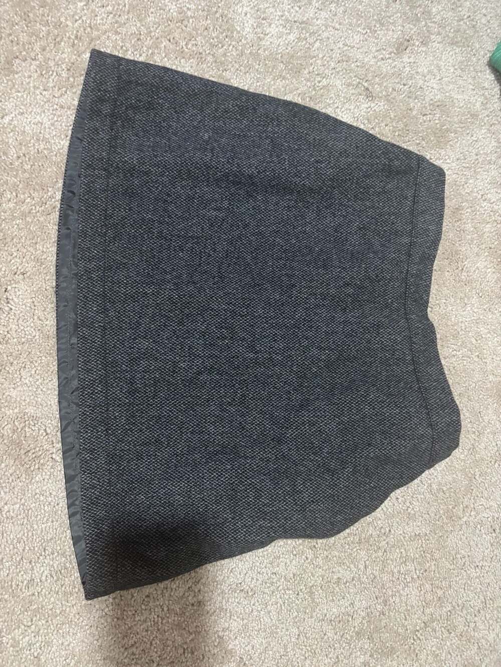 Jack Wills Grey Herringbone Mini Skirt US 8
